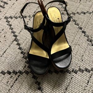 Kate Spade sandals, chunky heels